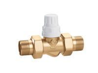 CALEFFI Вентиль зоновый двухходовой под термоголовку d1/2" 10 bar 0÷95 °C (676040)