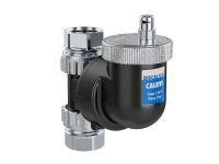 CALEFFI Деаэратор универсальный DISCALSLIM® d1" ВВ технополимер 0÷110°C 3 bar. (551806)