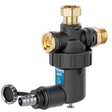 CALEFFI Дешламатор DIRTMAGMINI® d3/4" з магн. (композит) 3,0 bar 0–90°C 5 μm (545000)