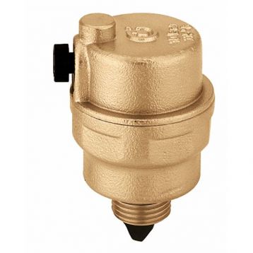 CALEFFI Повітровідвідник ROBOCAL автоматичний вертикальний d1/4" З 115°C 10 bar. (502420)