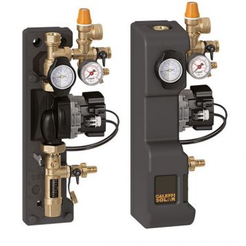 CALEFFI Solar Циркуляционная установка d3/4" В 8÷30 л/мин с насосом UPM3 15-75. (278052HE)