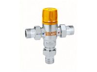 CALEFFI Solar Термосмеситель с обратными клапанами d3/4" 30÷65°C Kv2,6 m³/h (252153)