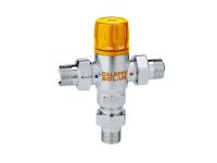 CALEFFI Solar Термосмеситель d1/2" 30÷65°C Kv2,6 m³/h 14 bar (252140)