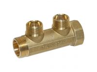 202 Колектор Ø3/4" х 2 х 1/2" ЗР латунь I-36 мм BIANCHI F.LLI S.P.A.