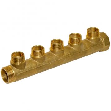 205 Колектор Ø3/4" х 5 х 1/2" ЗР латунь I-36 мм BIANCHI F.LLI S.P.A.