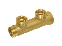 202E Колектор Ø3/4" х 2 х 3/4" ЗР латунь ADZ brass I-50 мм BIANCHI F.LLI S.P.A.