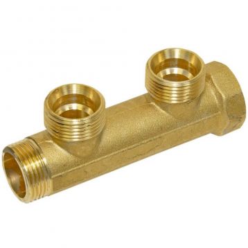 202E Колектор Ø3/4" х 2 х 3/4" ЗР латунь ADZ brass I-50 мм BIANCHI F.LLI S.P.A.