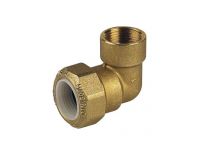 Bianchi Коліно латунне з внутрішньою різьбою d25 х 3/4" В для ПЕ труб (6350053500)