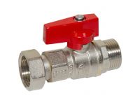 Bianchi Кран прямой d3/4" С х 3/4" В с накидной гайкой (red/красный) (528M05050F)