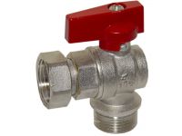 Bianchi Кран кутовий d3/4" З х 3/4" В з накидною гайкою (red/червоний) (526005050F)