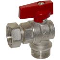 Bianchi Кран кутовий d3/4" З х 3/4" В з накидною гайкою (red/червоний) (526005050F)
