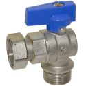 Bianchi Кран угловой d3/4" С х 3/4" В с накидной гайкой (blue/синий) (526005050E)