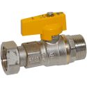 Bianchi Кран газовый прямой d3/4" С х 3/4" В (накидка гайка) (528M05050G)