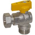 Bianchi Кран газовий кутовий d3/4" З х 3/4" В (накидна гайка) (526005050G)