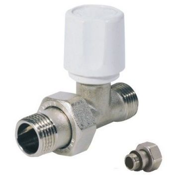 Bianchi Кран радиаторный d1/2" х 24-19 прямой (413DX00400)