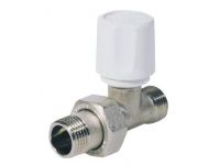 Bianchi Кран радіаторний d1/2" х 3/4"E (євроконус) прямий (413DE00400)