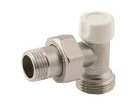 Bianchi Кран радіаторний відсікаючий d1/2" х 3/4"E (євроконус) кутовий (414E000400)