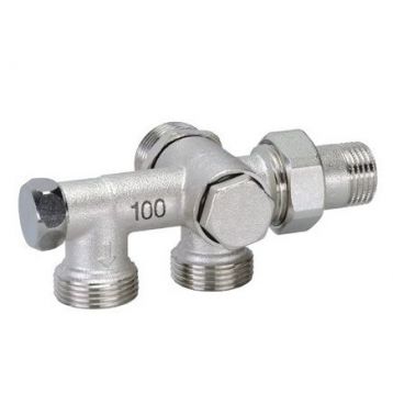 Bianchi Нижній блок кутовий d1/2" для комплекту нижнього підкл. радіатора 100% (3856000400)