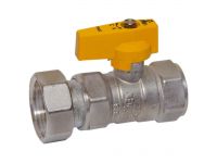 Bianchi Кран (газ) прямий d3/4" В х 1" В (накидка гайка) (528005060G)