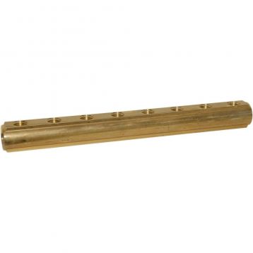 Bianchi Колектор d1" х 8 х 1/2" ВР латунь з отвором для ПВ 3/8" I-50 мм (258A060400)