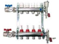 Bianchi Колектор (НЕРЖАВІЙКА) в зборі з витратомірами d1" x 3 x 3/4" ЗР L-341 мм (A343A6050A)