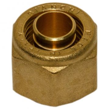 Bianchi Гайка з ніпелем для Pex d16 х 2,0 х 1/2" латунна (2200000403)