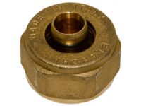 Bianchi Гайка с ниппелем d16 х 2,25 х 3/4" (м.п.) латунная (219E000505)