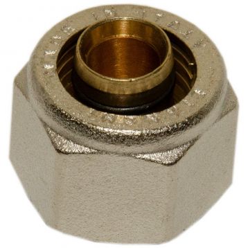 Bianchi Гайка с ниппелем d16 х 2,25 х 1/2" (м.п.) хром (2190N00405)