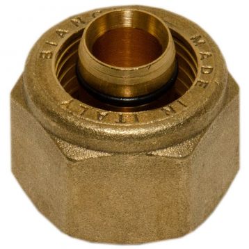 Bianchi Гайка з ніпелем d16 х 2,25 х 1/2" (м.п.) латунна (2190000405)