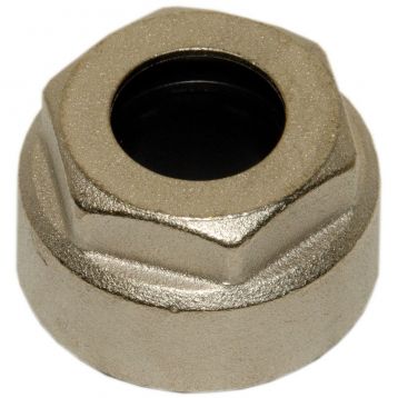 Bianchi Гайка с ниппелем d14 х 3/4" хром (214EC5240G)