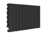 Радіатор опалення алюмінієвий FONDITAL Blitz Super B4 Black Coffee 500/100 (10 секцій) (VC053V03410)