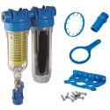 Фільтр Atlas Filtri HYDRA RAINMASTER DUO Ø1" (латунь) + картриджи RAH, LA 45°C 8 bar KIT (RA6096234)