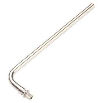 3400.K2 Трубка L-подібна хромована Ø16 х 15 L 250 мм (натяжна гільза) GENERAL FITTINGS