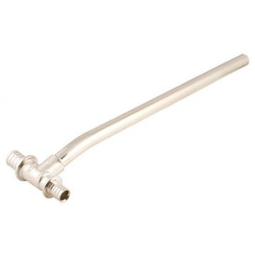 3400.K8 Трубка T-подібна хромована Ø20 x 15 х Ø25 L 250 мм (натяжна гільза) GENERAL FITTINGS