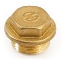Заглушка (латунь) General Fittings 1 1/2" С SpA