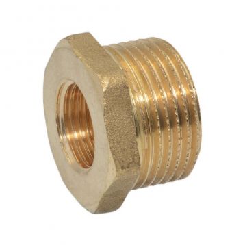 Pattaroni Перехідник латунний (футорка) d1/2" х 1" ВЗ (F593R008)