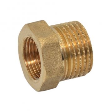 Pattaroni Перехідник латунний (футорка) d3/8" х 1/2" ВЗ (F593R004)