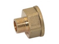 Pattaroni Перехідник латунний (під ключ) d1/2"M х 1"F ЗВ (F272R006)