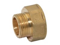 Pattaroni Перехідник латунний (під ключ) d1"M х 1 1/4"F ЗВ (F272R009)