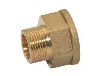 Pattaroni Перехідник латунний (під ключ) d3/4"M х 1"F ЗВ (F272R008)