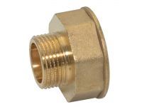 Pattaroni Перехідник латунний (під ключ) d1"M х 1 1/2"F ЗВ (F272R010)