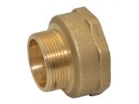 Pattaroni Перехідник латунний (під ключ) d1 1/2"M х 2"F ЗВ (F272R012)