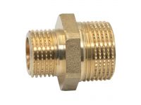 Pattaroni Ніпель редукційний латунний d1/2" х 3/4" ЗЗ (F591R005)