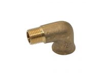 Pattaroni Коліно латунне d1/4" ВЗ (F92R000)