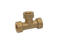 Pattaroni Трійник латунний d1/4" ВВВ (F130R000)