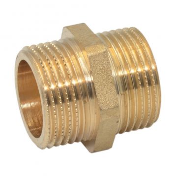 Pattaroni Ніпель латунний d1" (F189R004) Pattaroni - 1