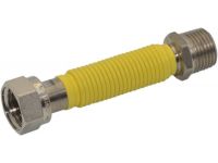 PARIGI SIM-G20 Шланг нержавеющий газовый растяжной 3/4" ВЗ 300÷600 мм (420907)