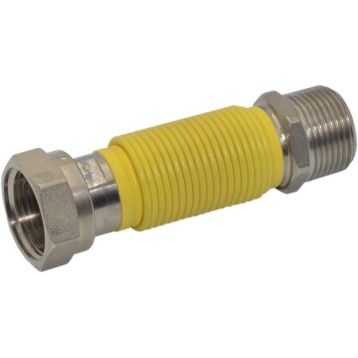 PARIGI SIM-G20 Шланг нержавіючий газовий розтяжний 3/4" ВЗ 300÷600 мм (420907)