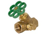 Вентиль Bonomi 1/2" V-образный наклонный вентиль с клапаном (75300004)