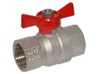 Кран-S шаровой усиленный Bonomi MISSOURI 1" ВВ "бабочка" (79530008)